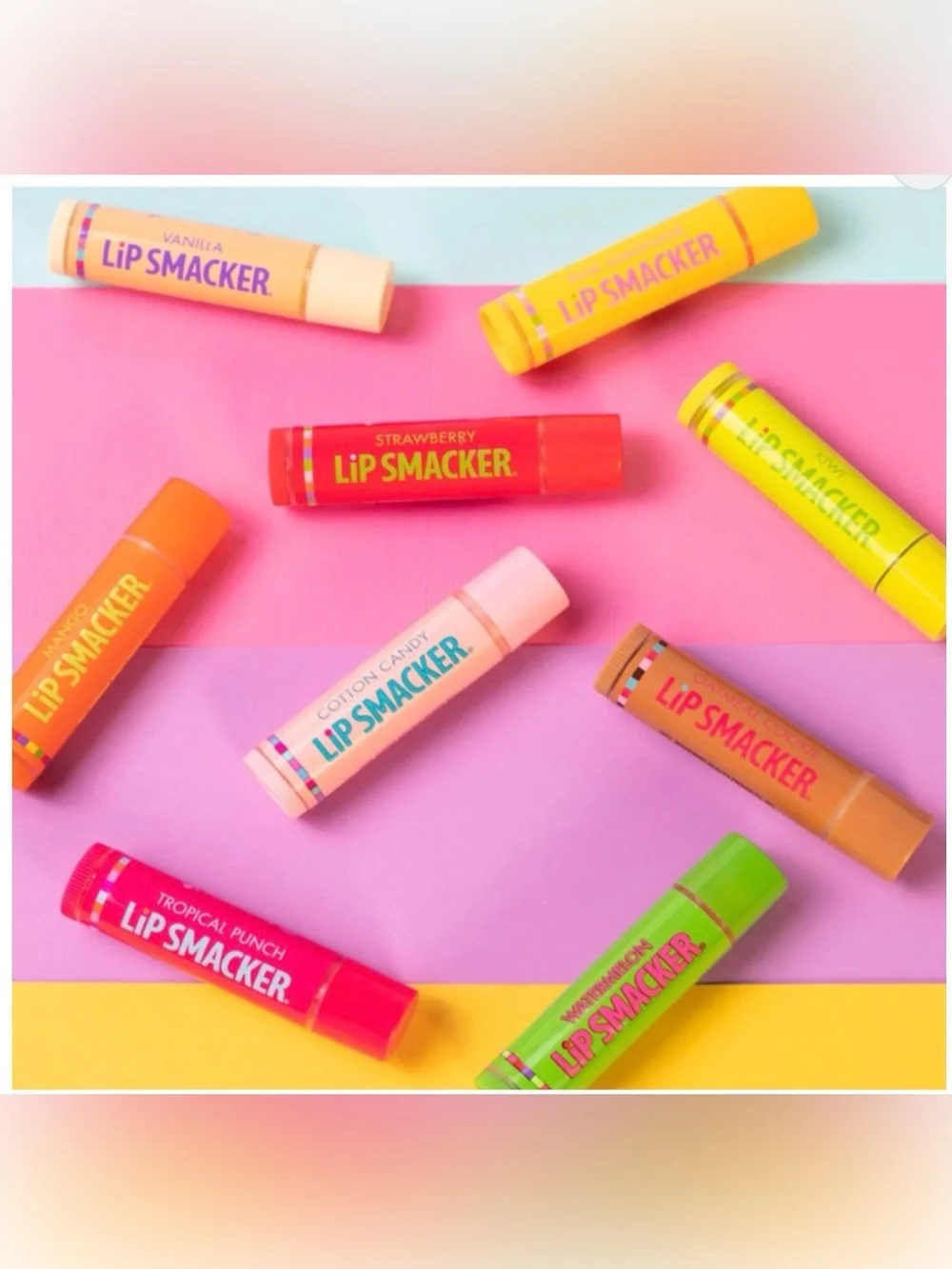 Lip Smacker 8-Pack Flavored Lip Balm Set
